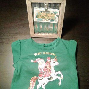 Holiday Time Baby LS Graphic Long Sleeve Bodysuit